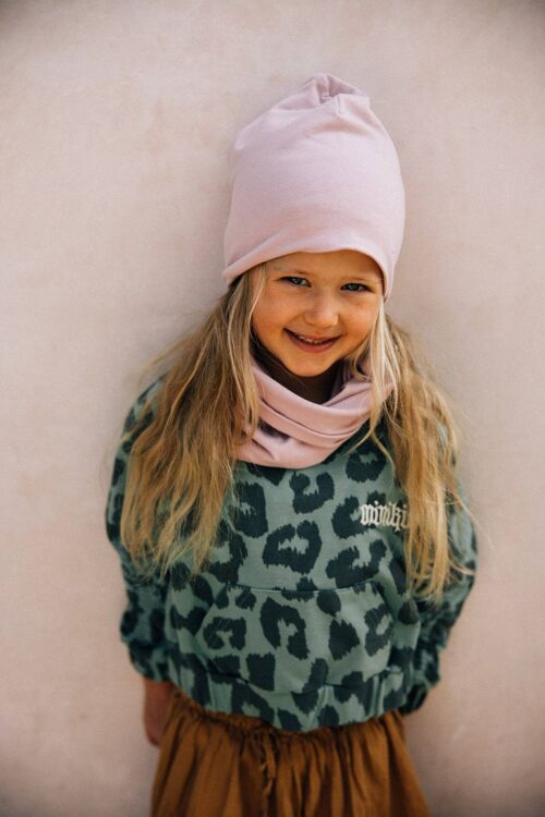 Organic Vintage Rose Beanie