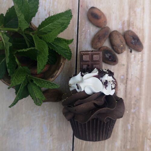 Soap Cupcake "Ciocco" mignon