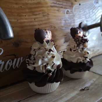 Savon Cupcake Coeur md chocolat 3