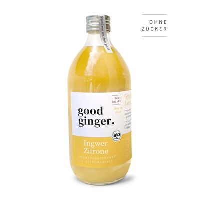 ORGANIC GINGER LEMON 500ML