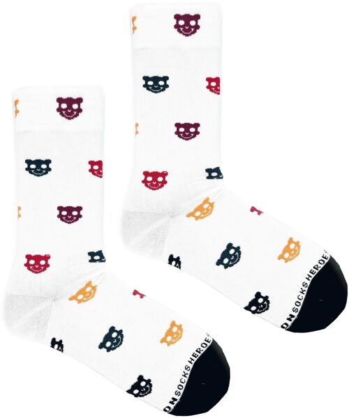 All over panda White Socks size 41-46