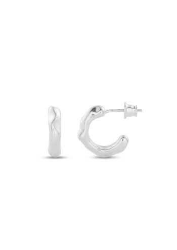 Vertex Hoops Mini Argent 3