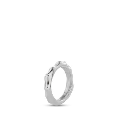 Skinny Vertex Ring Silver