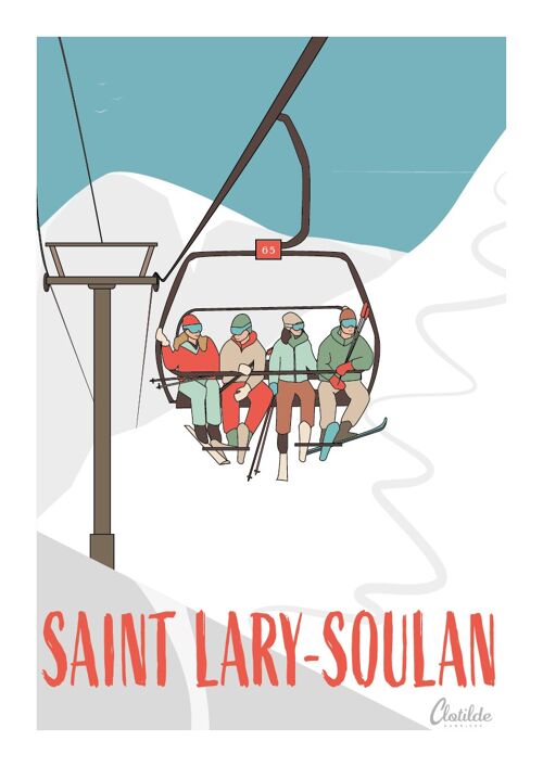 AFFICHE SAINT LARY-SOULAN 2