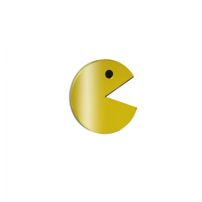 Gekleurde spiegel Pac Man - losse figuur Pac Man