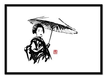 Art-Poster - Geisha - Pechane Sumie 2