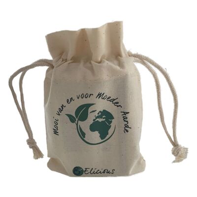 Bolsa de regalo de algodón orgánico