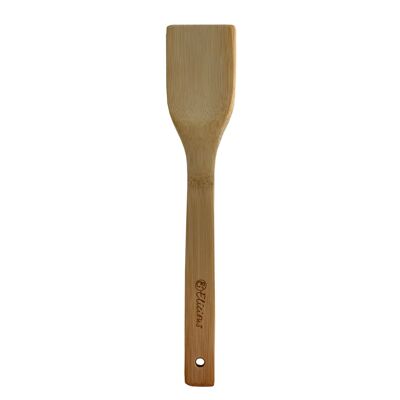 Sustainable bamboo kitchen spatula - straight