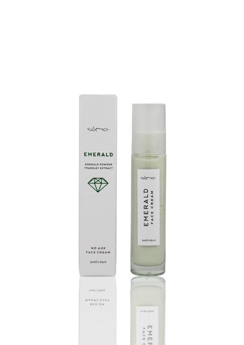 Soma EMERALD No Age  Face Cream with Emerald Powder + Parsley Extract 50ml