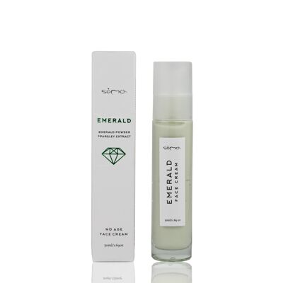 Soma EMERALD Crema Facial No Age con Polvo de Esmeralda + Extracto de Perejil 50ml