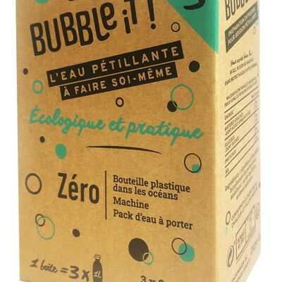 ¡BURBUJA! - caja de prueba (para hacer 3L de agua con gas)