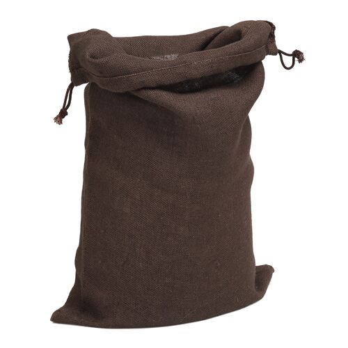 Sac Jute 55x95cm Marron Chocolat