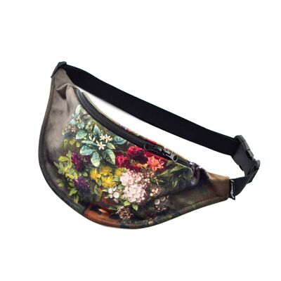 FANNY PACK MEDIUM JOHANNES VAN OS "ANCORA VITA DI FIORI IN VASO GRECO"