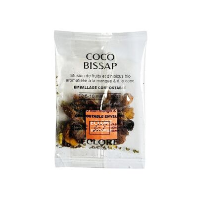 Infusión Frutal Coco Bissap Bio - 40 sobres individuales compostables - formato CHR