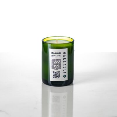 MARSAULT candle scent "Côte des Blancs" - Half bottle 37.5 cl