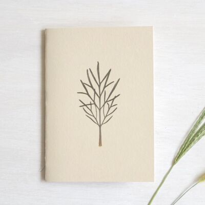 A6 herbarium notebook • Cosmos (sheet)