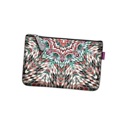 Pochette De Pocahontas En Fieltro Gris Línea Pocket Bertoni