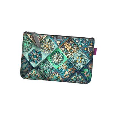 Estera Pochette aus grauem Filz Pocket Line Bertoni