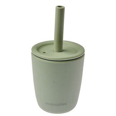 Silicone drinking cup - Green