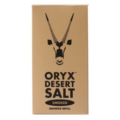Sal ahumada del desierto de Oryx: sal del desierto gruesa y ahumada / paquete de recarga
