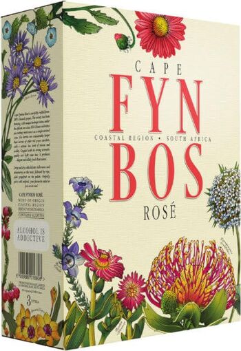 Cap Fynbos Rosé 2021 (caisse de 3 litres)