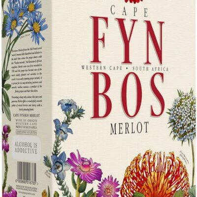 Cap Fynbos Merlot 2020 (Boîte de 3 L)