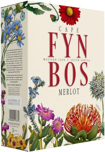 Cap Fynbos Merlot 2020 (Boîte de 3 L)