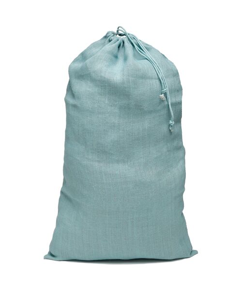 Sac Jute 45 x 65cm Bleu