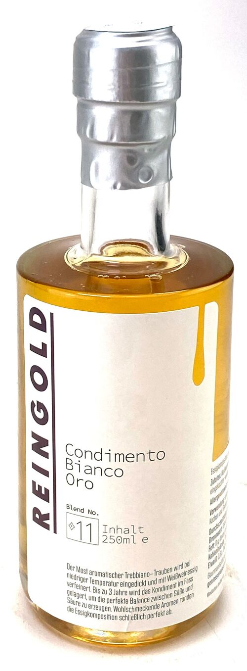 Condimento bianco Oro „Gold“ No. 11 250ml