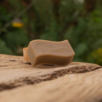 Gentle natural soap-shampoo with Ghassoul - 80g