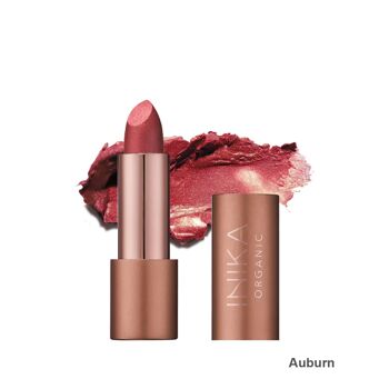 INIKA Rouge à Lèvres Certifié Bio - Auburn 4,2g 2