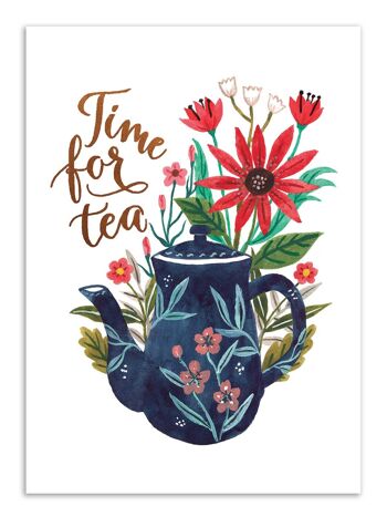 Art-Poster - Time for tea - Ploypisut 1
