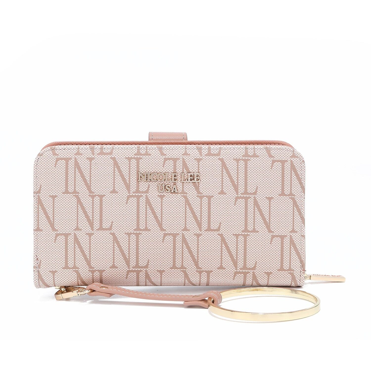 FASHION "NL" ZIPPER WALLET - Deep Nude