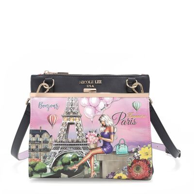 SAC À BANDOULIÈRE "ROMANCE À PARIS"