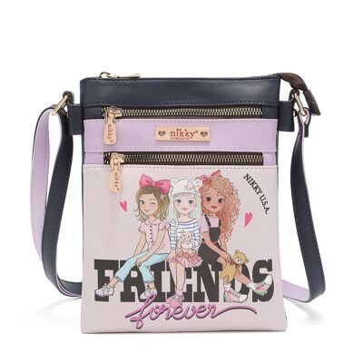 NIKKY CROSSBODY BAG WITH DOUBLE ZIPPER - Best Friends