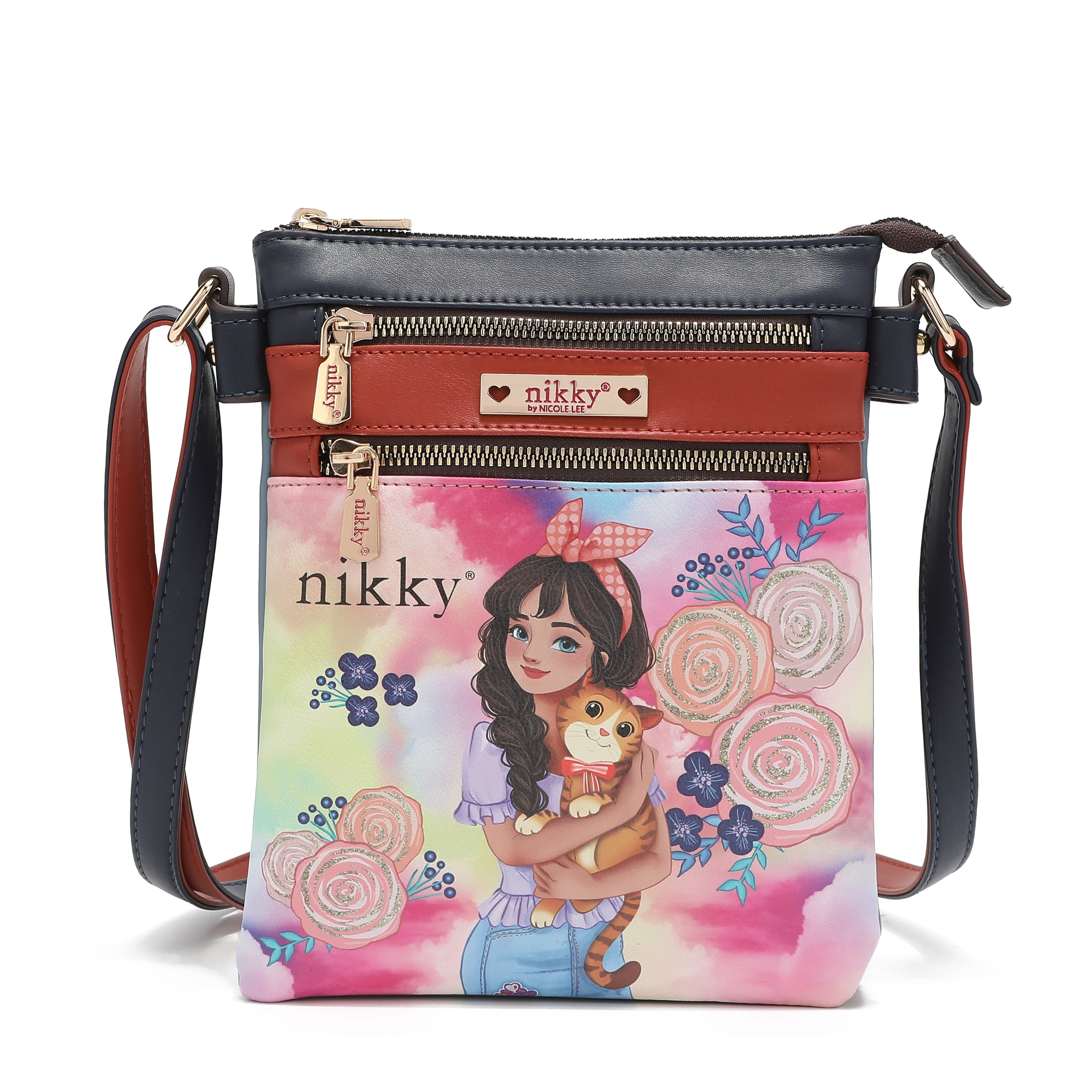 SAC À BANDOULIÈRE NIKKY À DOUBLE ZIP - Lovely Clara