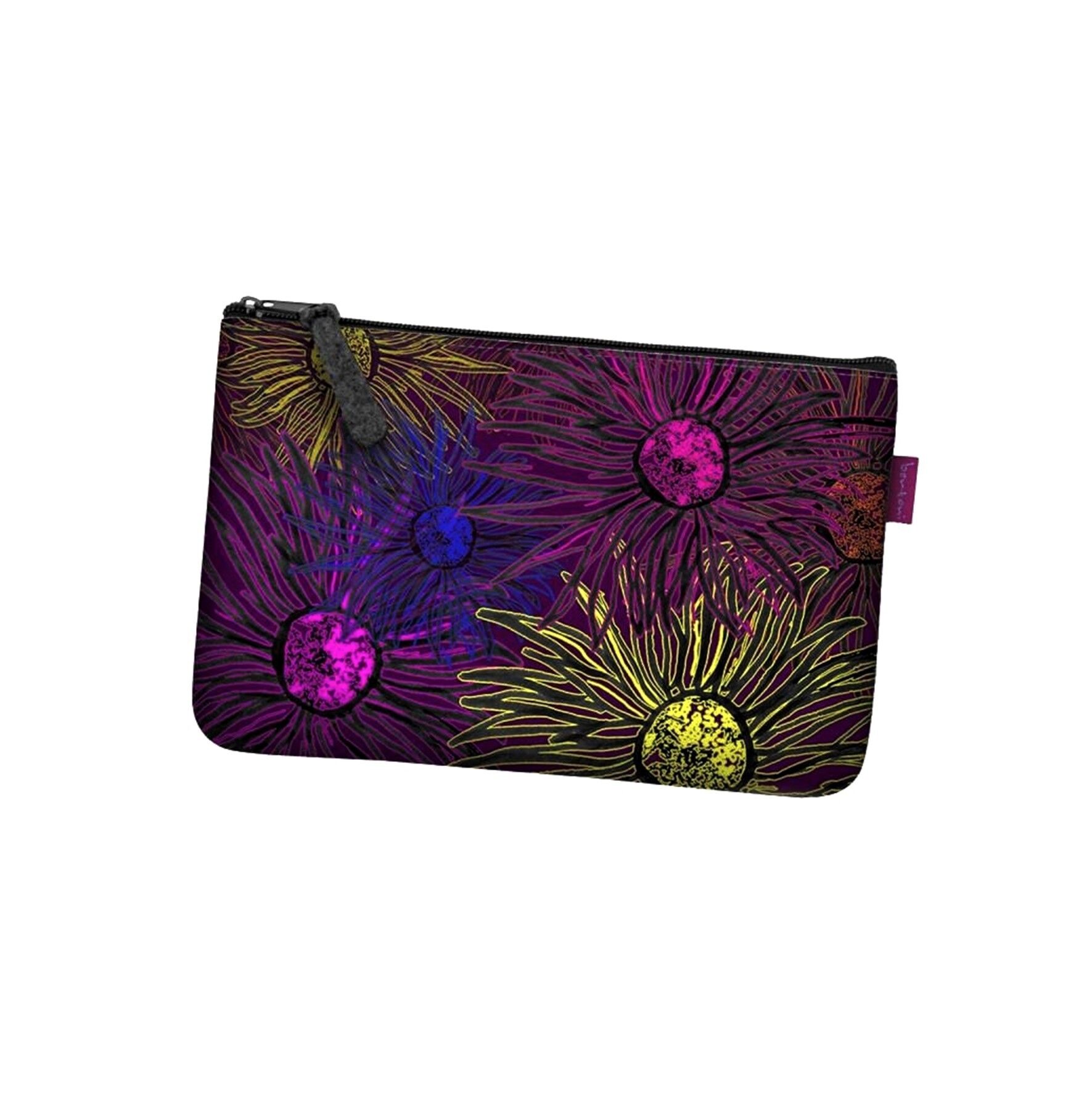 Pochette Daisy In Feltro Antracite Pocket Linea Bertoni
