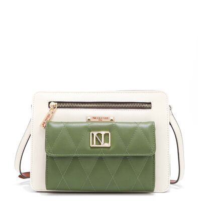 "SERENA" CROSSBODY BAG - White