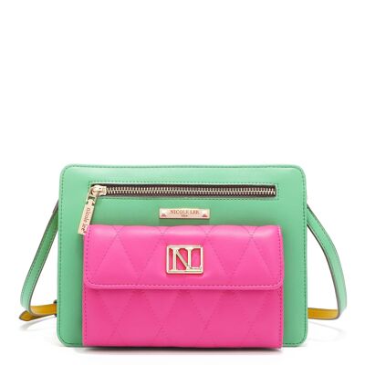 SAC À BANDOULIÈRE "SERENA" - Citron vert
