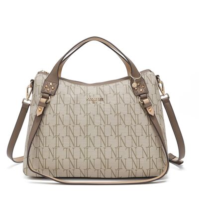 "TATIANA" HANDBAG - Brown