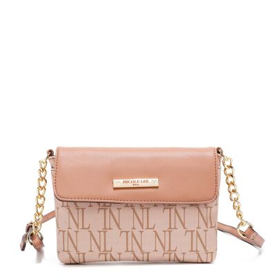 "PRISCILLA" CROSSBODY BAG - Beige