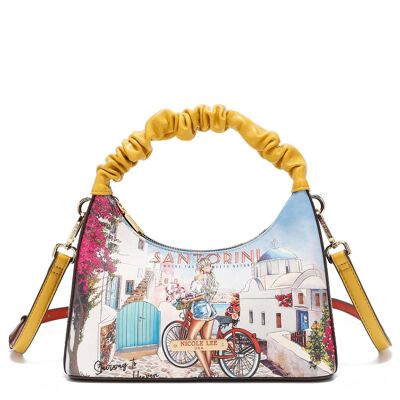 BOLSO DE MANO CON CINTA ARRUGADA - Stairway To Heaven