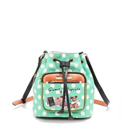 BOLSO SACO "CUPCAKE DOG"