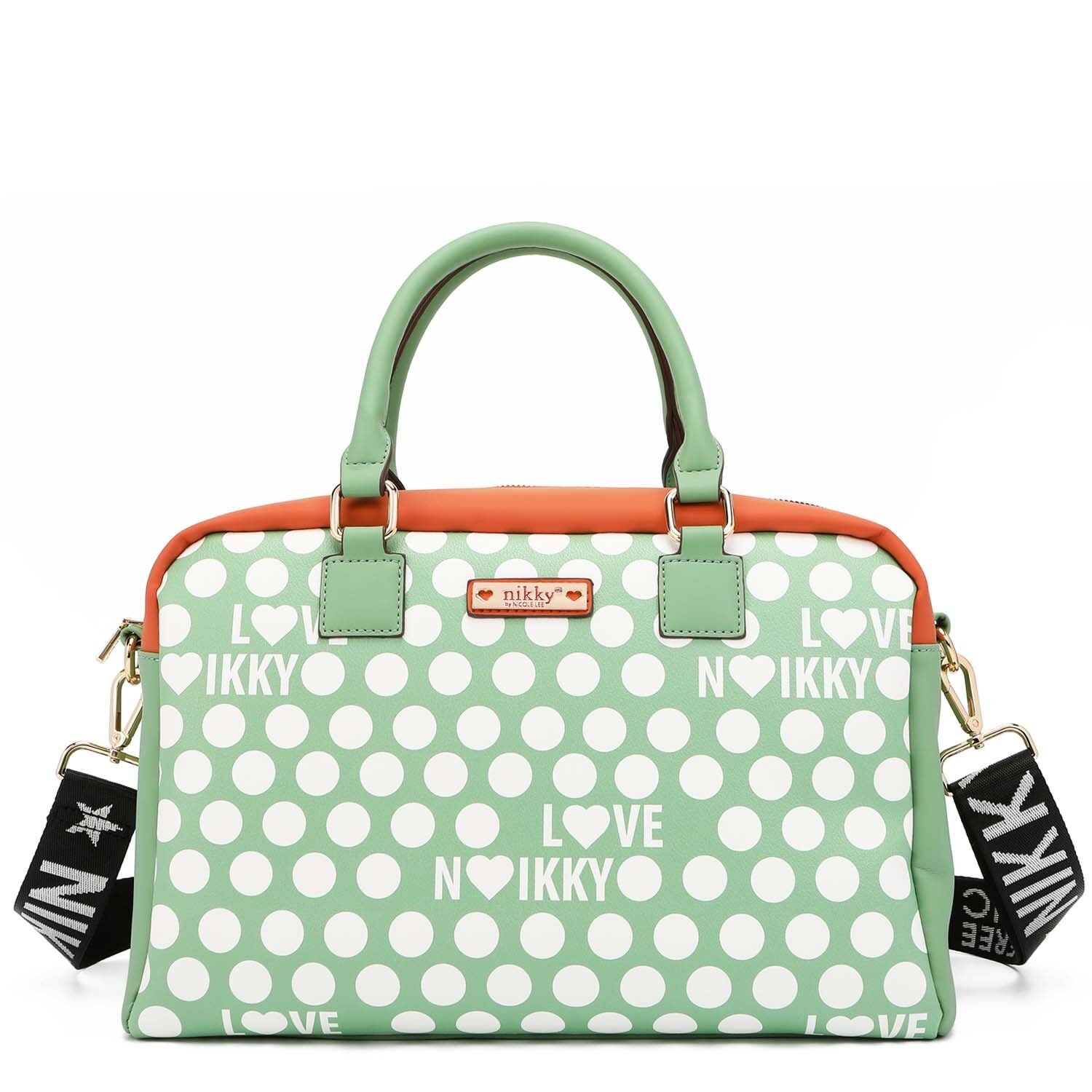 SAC CARTABLE "DOTTIE" - Vert citron