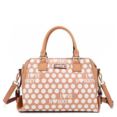 BOLSO BOSTON DOTTIE - Beige