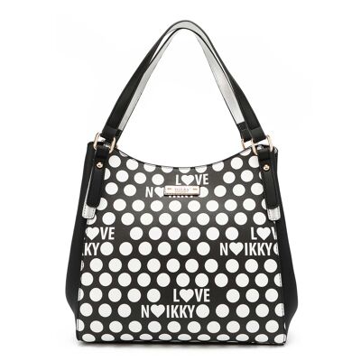 DOTTIE SHOULDER BAG - Black