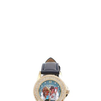 "SIDNEY" MEDIUM DOUBLE DIAMOND WATCH - Queenies Navy