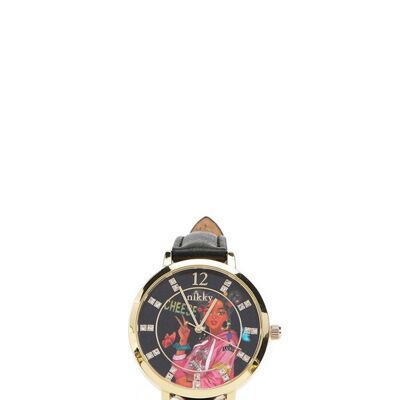 RELOJ FASHION "DAISY" - Alyssa Dreams Future Black