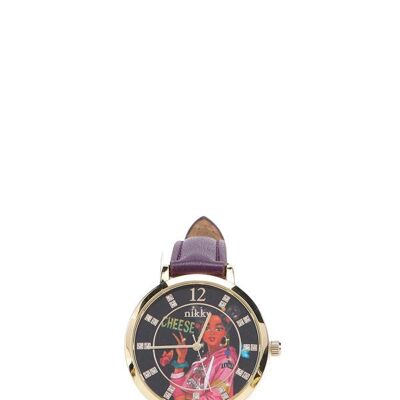 OROLOGIO DI MODA "DAISY" - Alyssa Dreams Future Purple