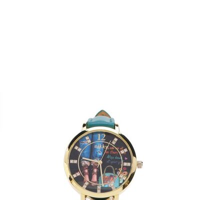 FASHION WATCH "DAISY" - Lovely Feet Blue